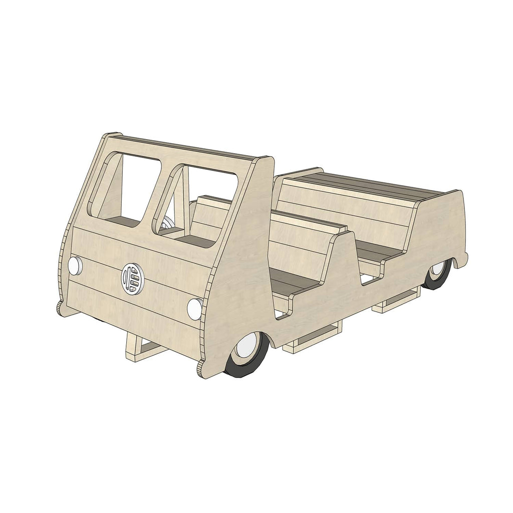 The Kombi Van – Castle and Cubby
