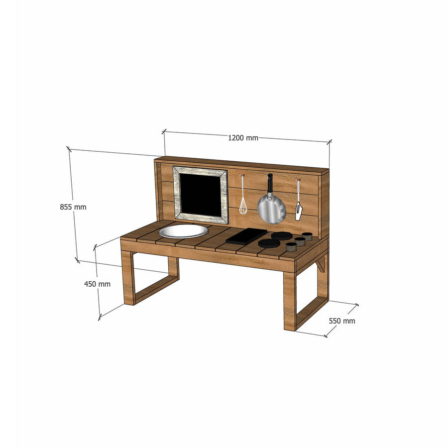 Outdoor Kids' Mud Kitchens