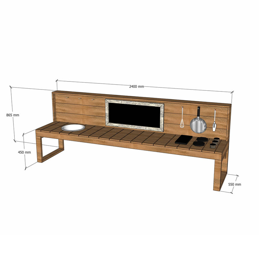 Outdoor Kids' Mud Kitchens