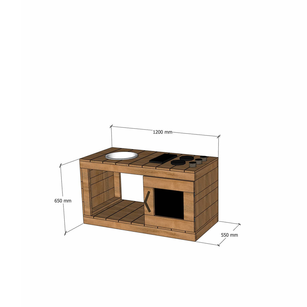 Outdoor Kids' Mud Kitchens | Handmade with love – Castle and Cubby