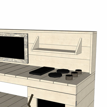 Kitchen Shelf - Pine