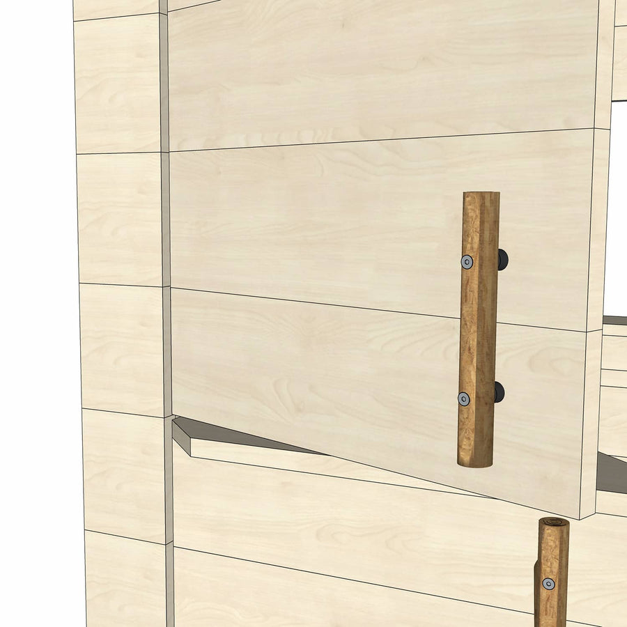Signature Cubby Door Handle - Set