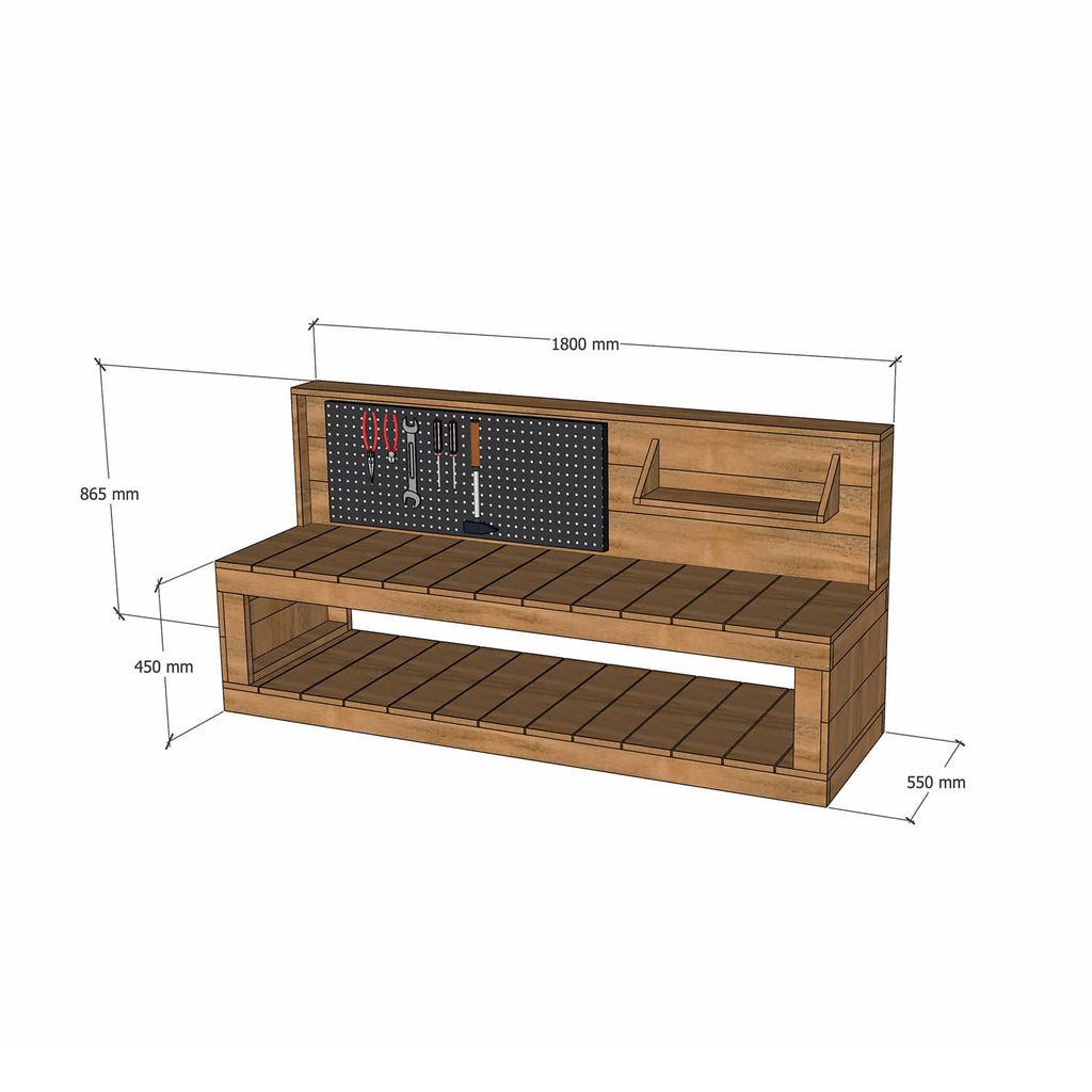Kids' Hardwood Workbenches - Pretend play with Castle & Cubby – Castle ...